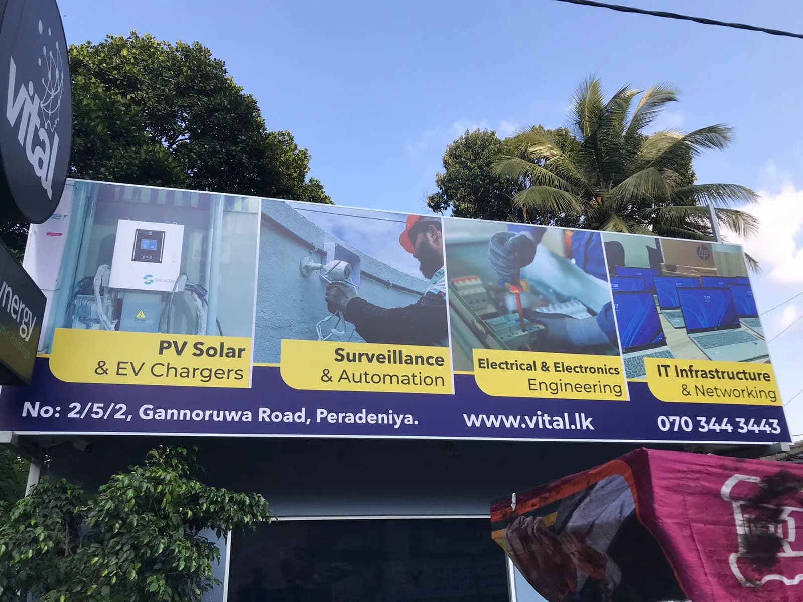Billboard advertising signboard Sri Lanka