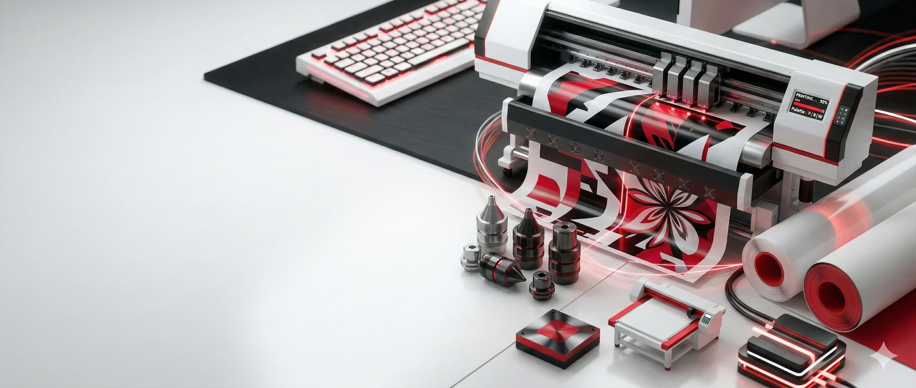 Digital printing production