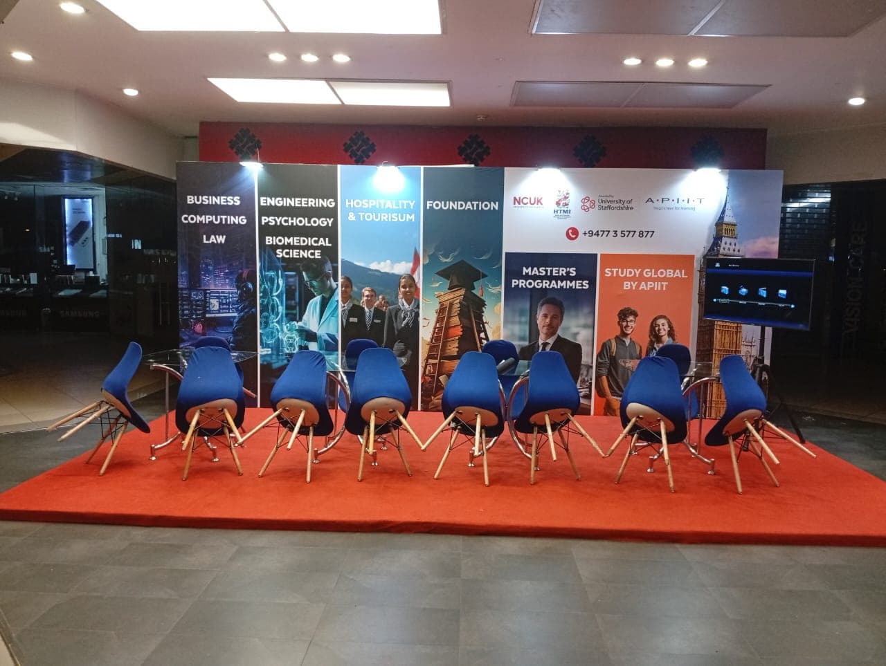 Event and exhibition setup in Sri Lanka by Yasitha Creations