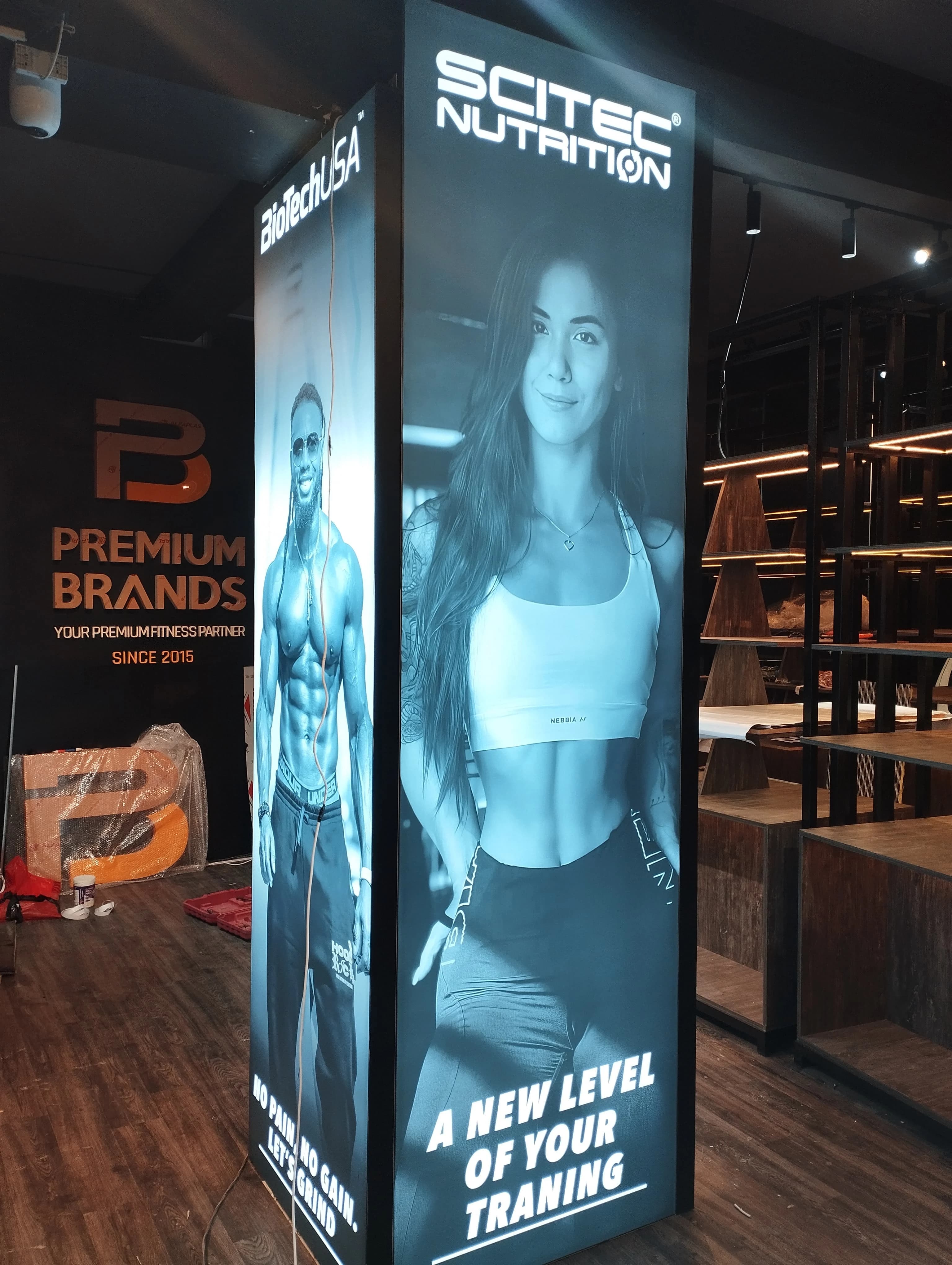 LED display box sign fabrication Sri Lanka