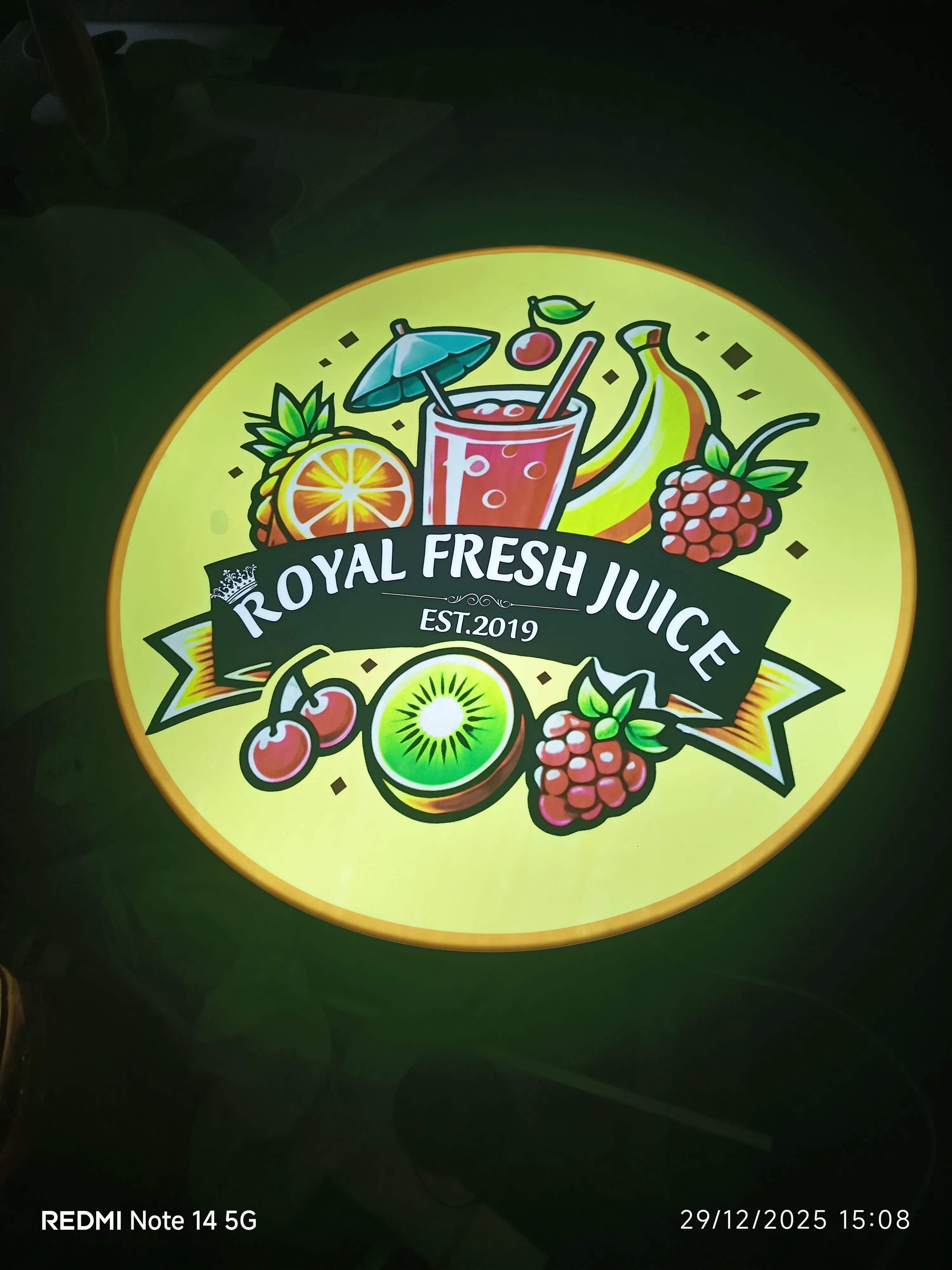 Illuminated LED logo signboard Sri Lanka