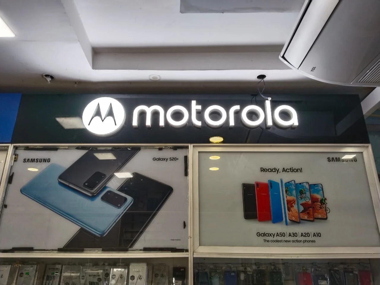 Shop indoor signboard with custom branding in Sri Lanka