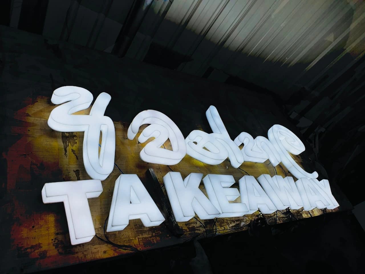 Custom signboard installation in Sri Lanka by Yasitha Creations